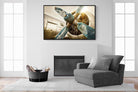 Propeller-Wall_Art-150 x 100cm-Mounted Canvas-Black-Pixalot