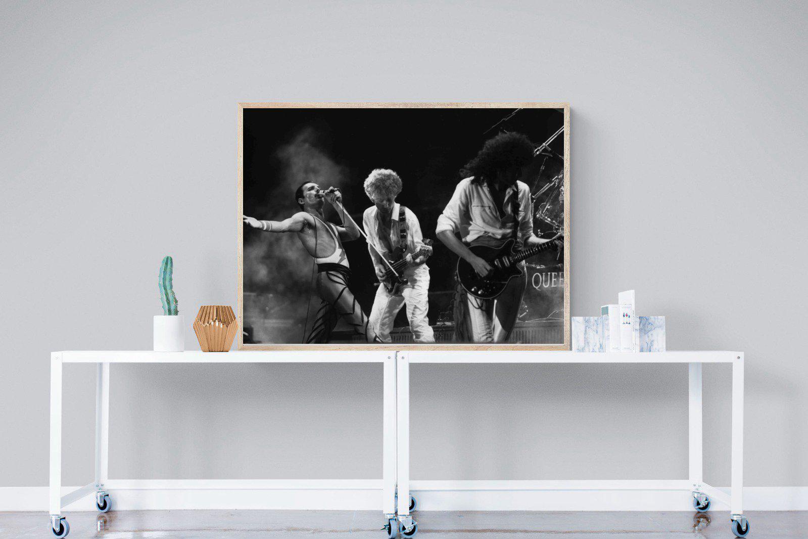 Queen-Wall_Art-120 x 90cm-Mounted Canvas-Wood-Pixalot