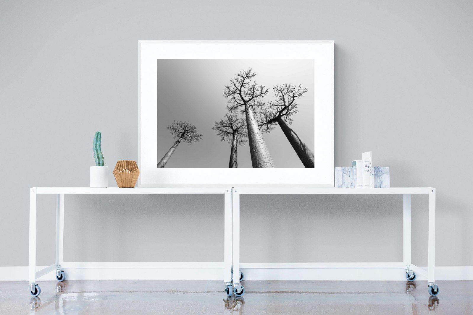 Reach Up-Wall_Art-120 x 90cm-Framed Print-White-Pixalot