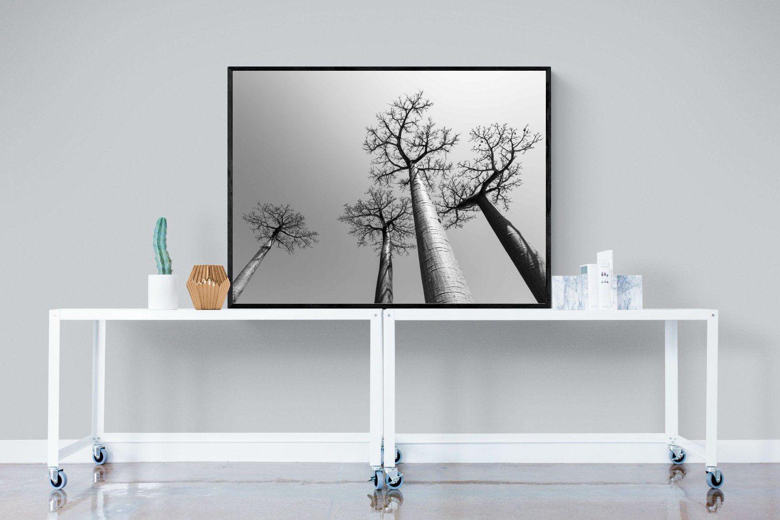 Reach Up-Wall_Art-120 x 90cm-Mounted Canvas-Black-Pixalot