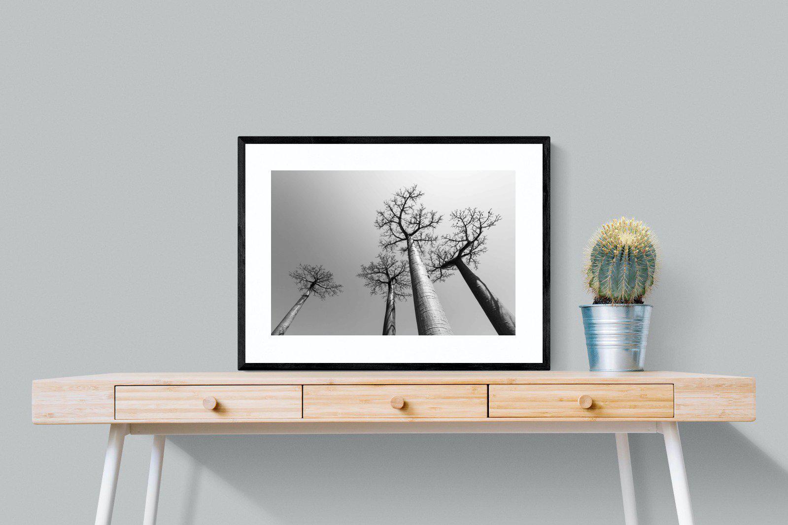 Reach Up-Wall_Art-80 x 60cm-Framed Print-Black-Pixalot