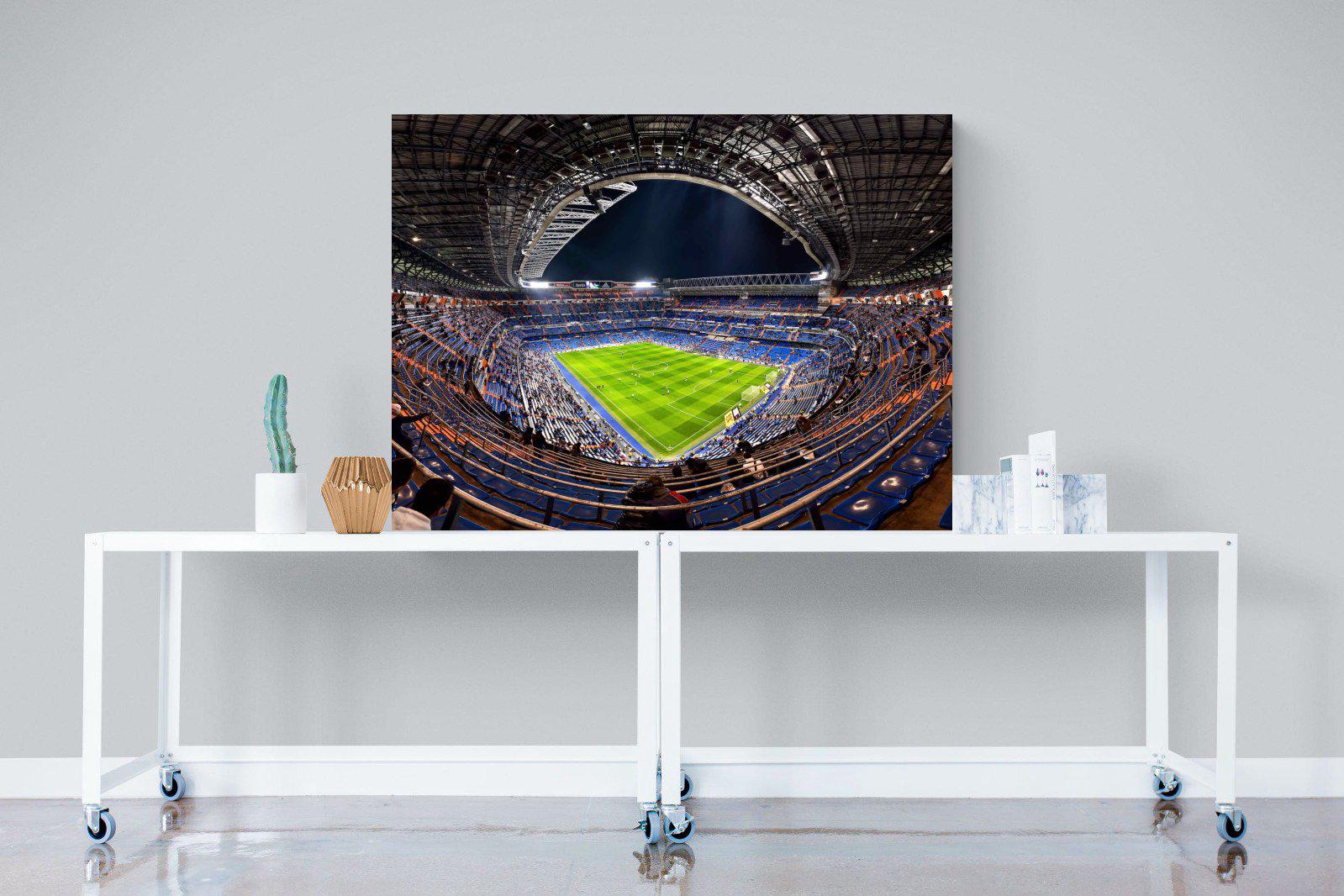 Real Madrid-Wall_Art-120 x 90cm-Mounted Canvas-No Frame-Pixalot