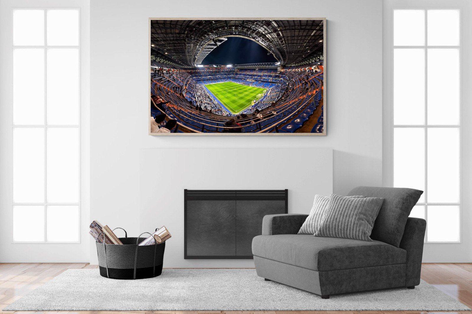 Real Madrid-Wall_Art-150 x 100cm-Mounted Canvas-Wood-Pixalot