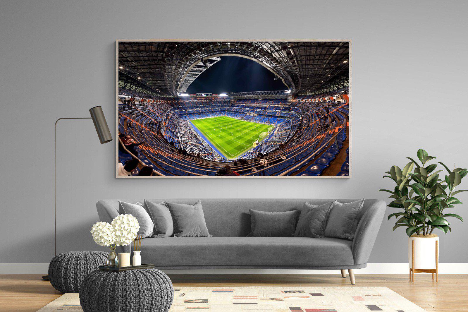 Real Madrid-Wall_Art-220 x 130cm-Mounted Canvas-Wood-Pixalot