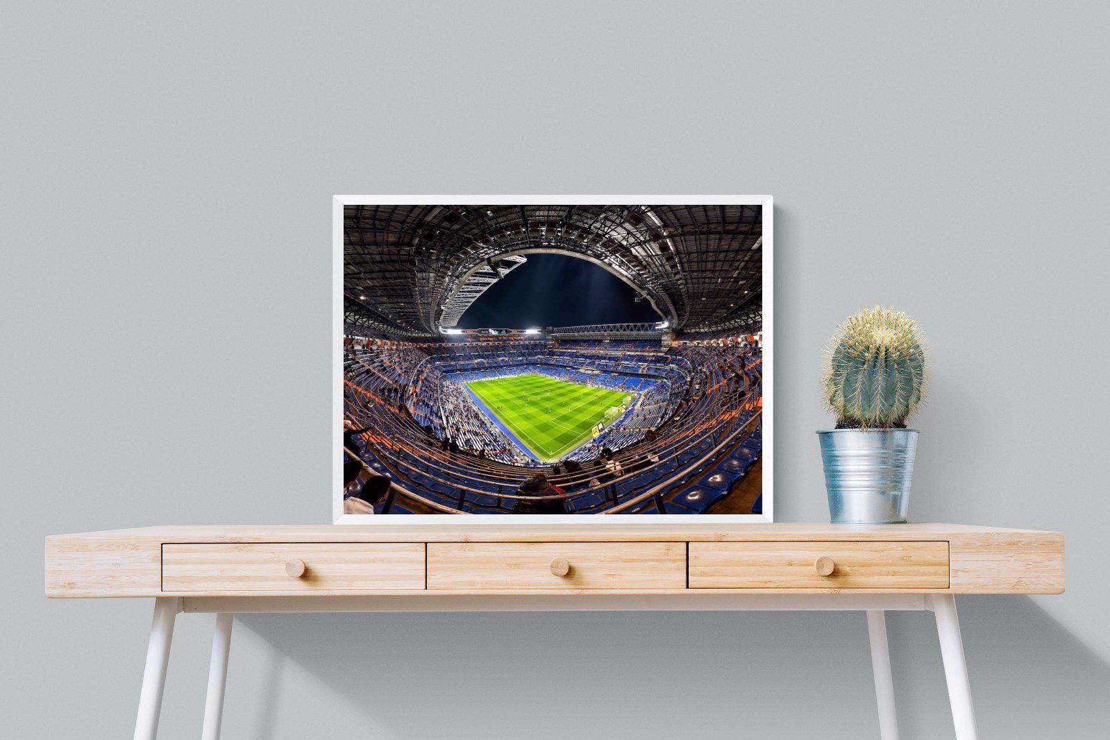 Real Madrid-Wall_Art-80 x 60cm-Mounted Canvas-White-Pixalot