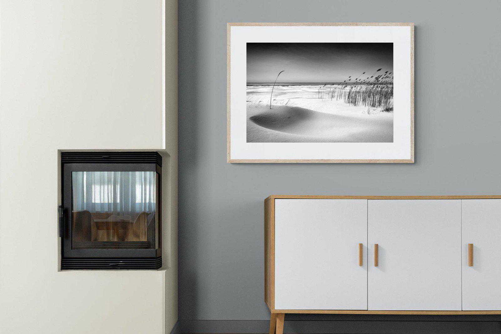 Reeds-Wall_Art-100 x 75cm-Framed Print-Wood-Pixalot