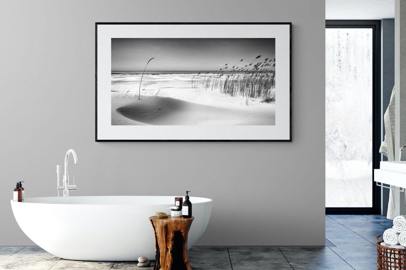 Reeds-Wall_Art-180 x 110cm-Framed Print-Black-Pixalot