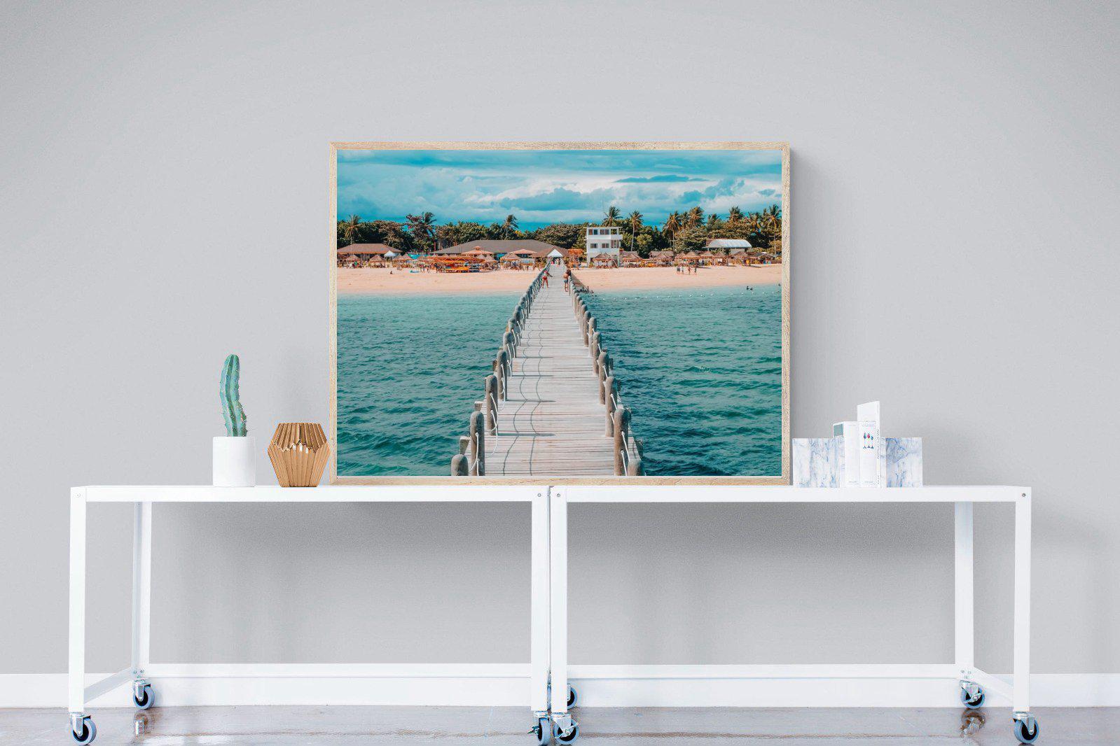 Resort-Wall_Art-120 x 90cm-Mounted Canvas-Wood-Pixalot