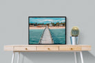 Resort-Wall_Art-80 x 60cm-Mounted Canvas-Black-Pixalot