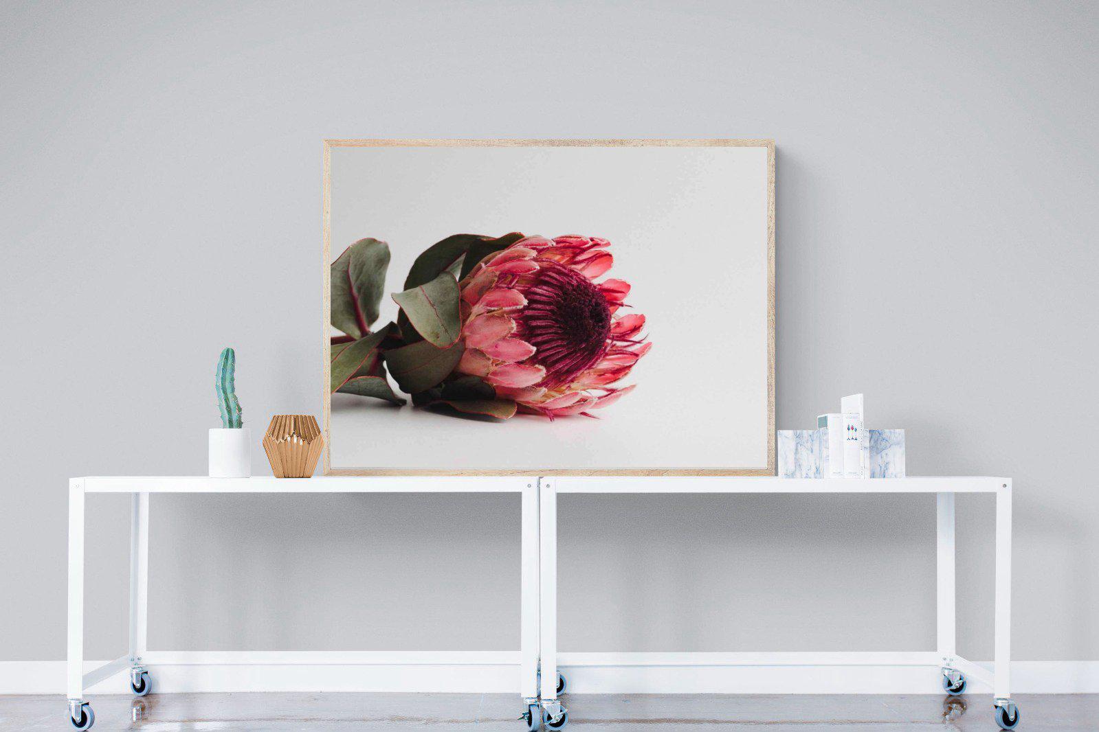 Resting Protea-Wall_Art-120 x 90cm-Mounted Canvas-Wood-Pixalot