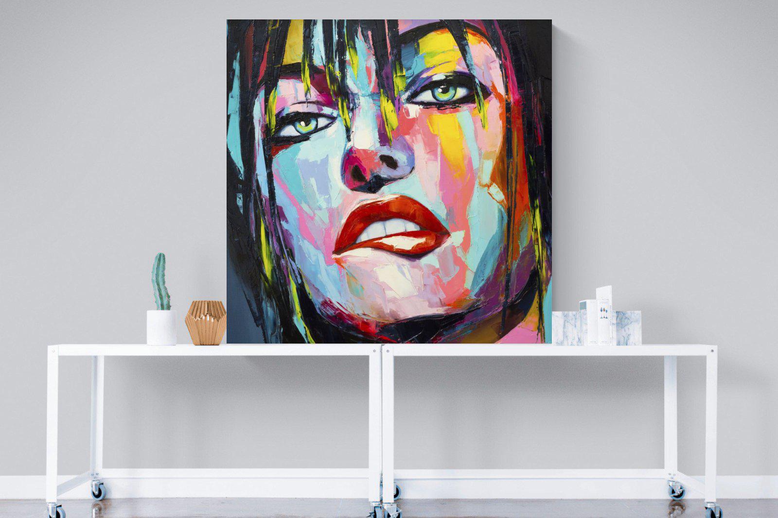 Risky-Wall_Art-120 x 120cm-Mounted Canvas-No Frame-Pixalot