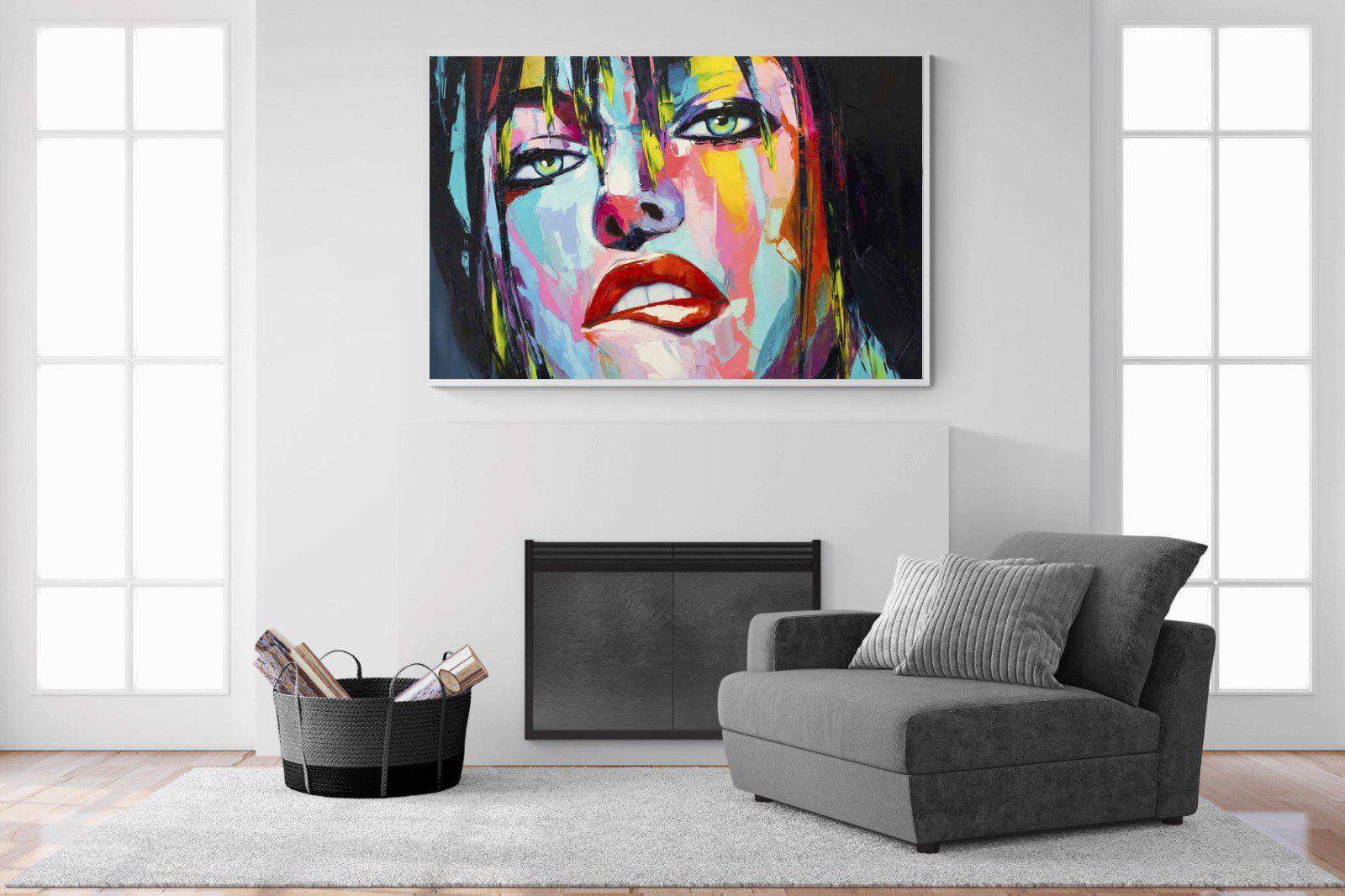 Risky-Wall_Art-150 x 100cm-Mounted Canvas-White-Pixalot