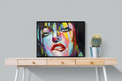 Risky-Wall_Art-80 x 60cm-Mounted Canvas-Black-Pixalot