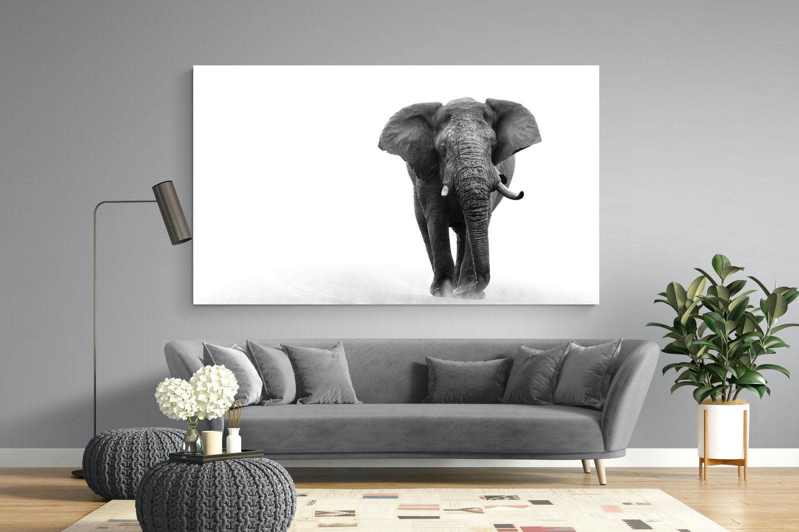 Roaming Bull-Wall_Art-220 x 130cm-Mounted Canvas-No Frame-Pixalot