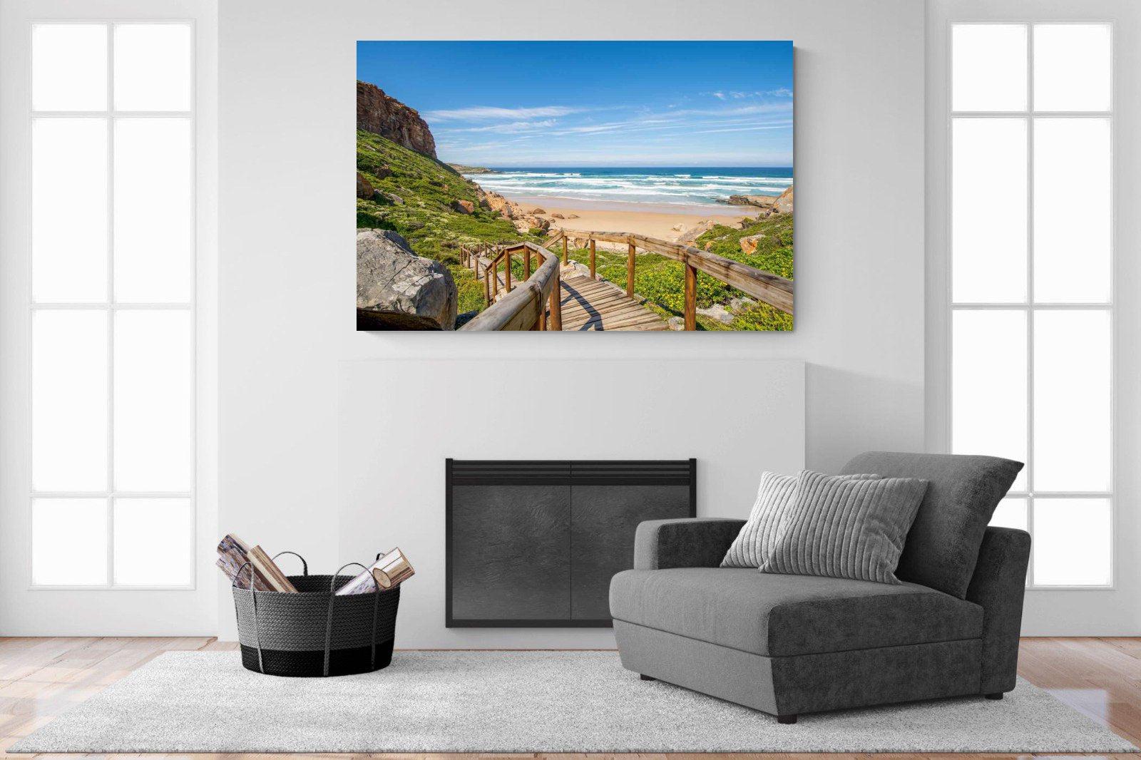 Robberg-Wall_Art-150 x 100cm-Mounted Canvas-No Frame-Pixalot