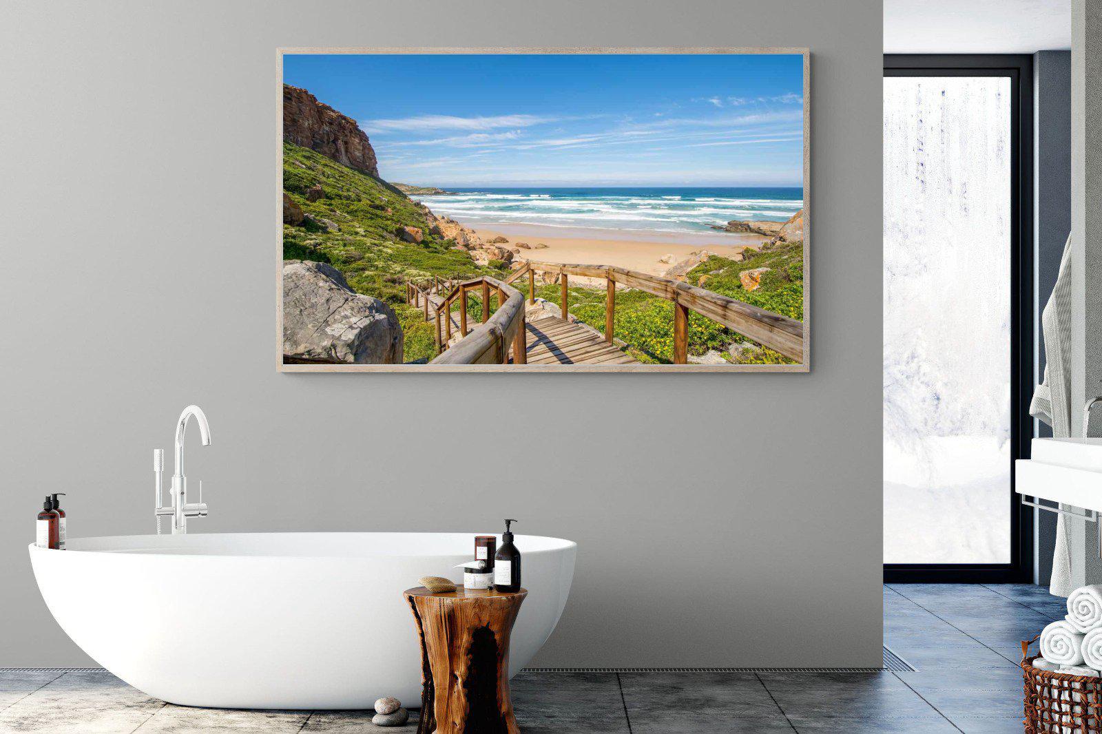 Robberg-Wall_Art-180 x 110cm-Mounted Canvas-Wood-Pixalot