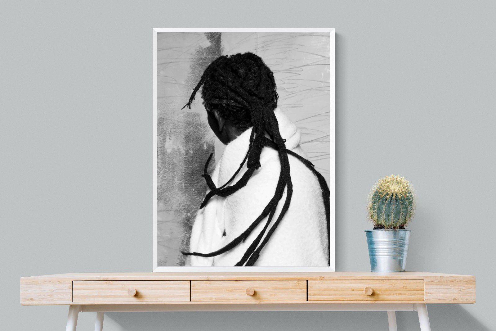 Robed Artist-Wall_Art-75 x 100cm-Mounted Canvas-White-Pixalot