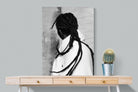 Robed Artist-Wall_Art-75 x 100cm-Mounted Canvas-No Frame-Pixalot