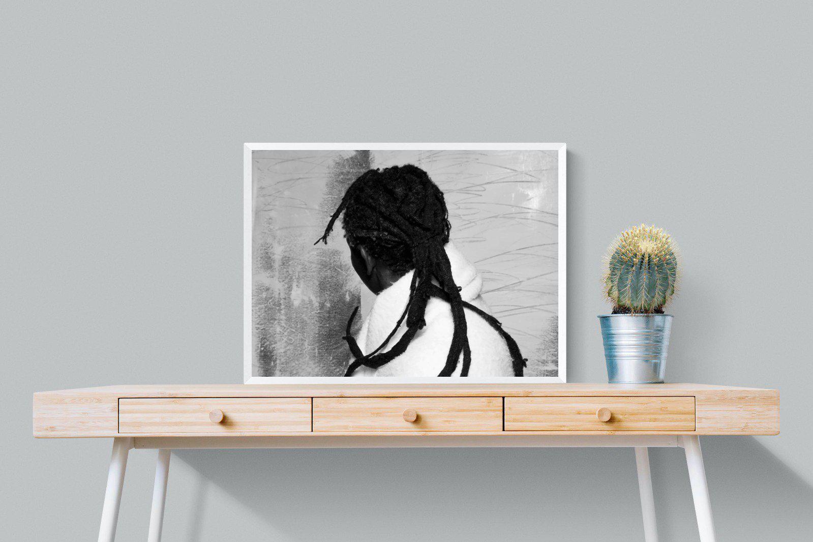 Robed Artist-Wall_Art-80 x 60cm-Mounted Canvas-White-Pixalot