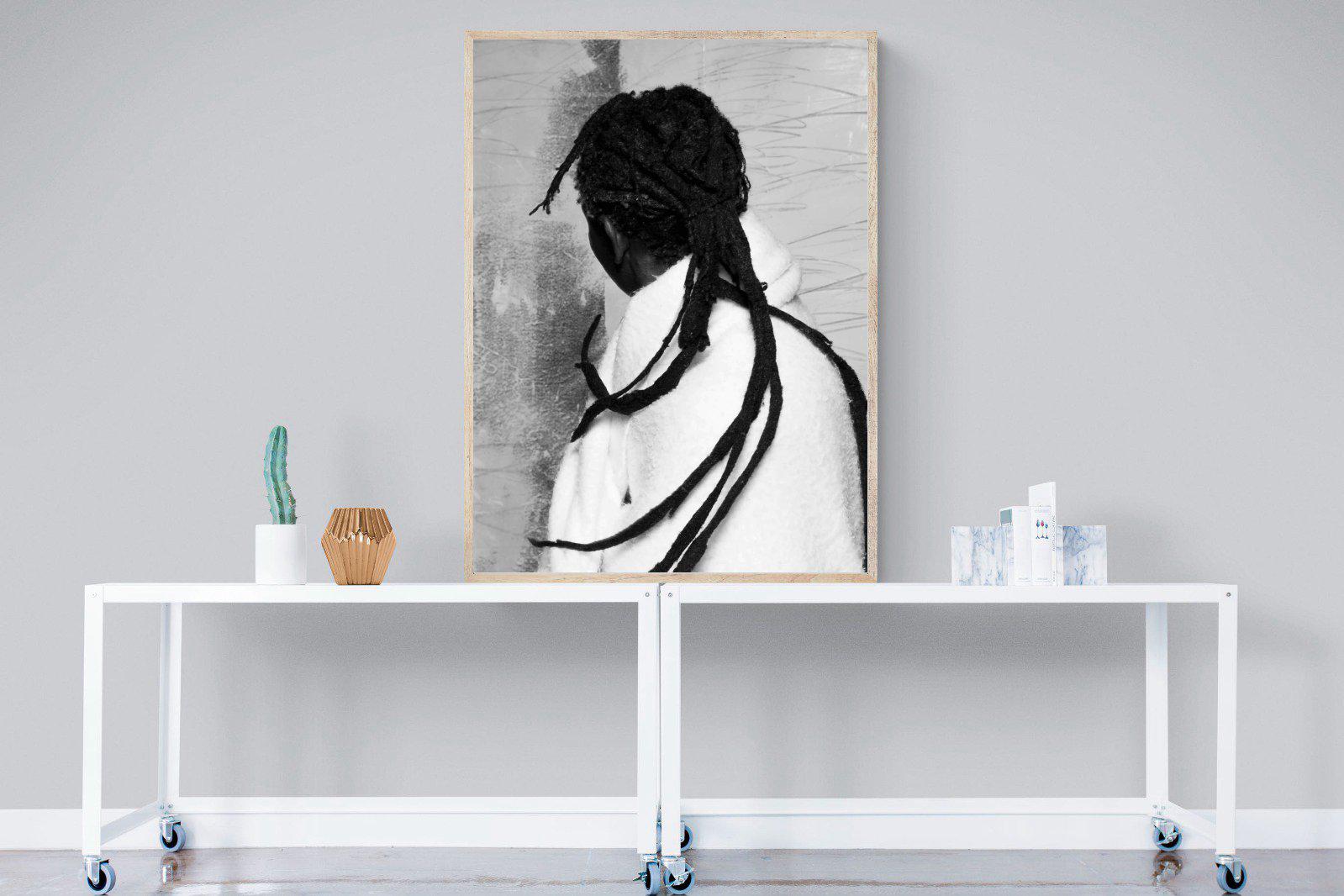 Robed Artist-Wall_Art-90 x 120cm-Mounted Canvas-Wood-Pixalot