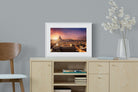 Rome-Wall_Art-60 x 45cm-Framed Print-White-Pixalot