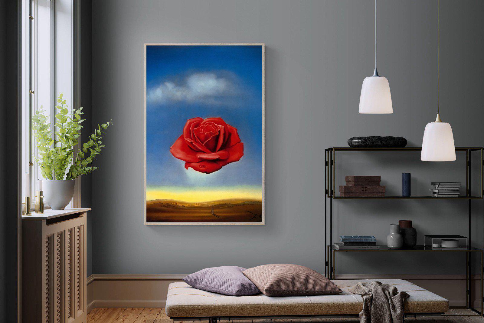 Rose Meditative-Wall_Art-120 x 180cm-Mounted Canvas-Wood-Pixalot
