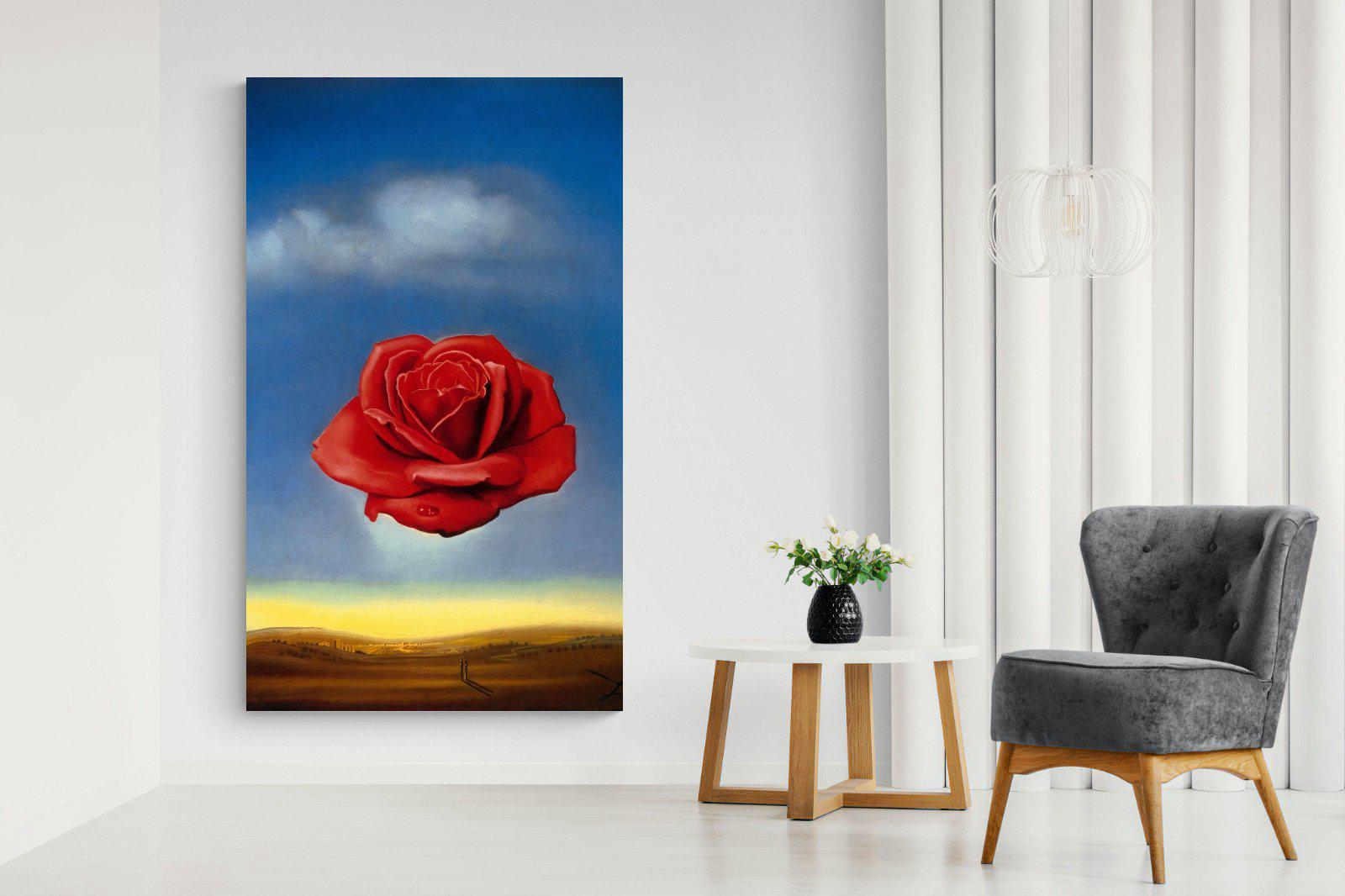 Rose Meditative-Wall_Art-130 x 220cm-Mounted Canvas-No Frame-Pixalot