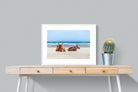 Sand Blasted-Wall_Art-80 x 60cm-Framed Print-White-Pixalot