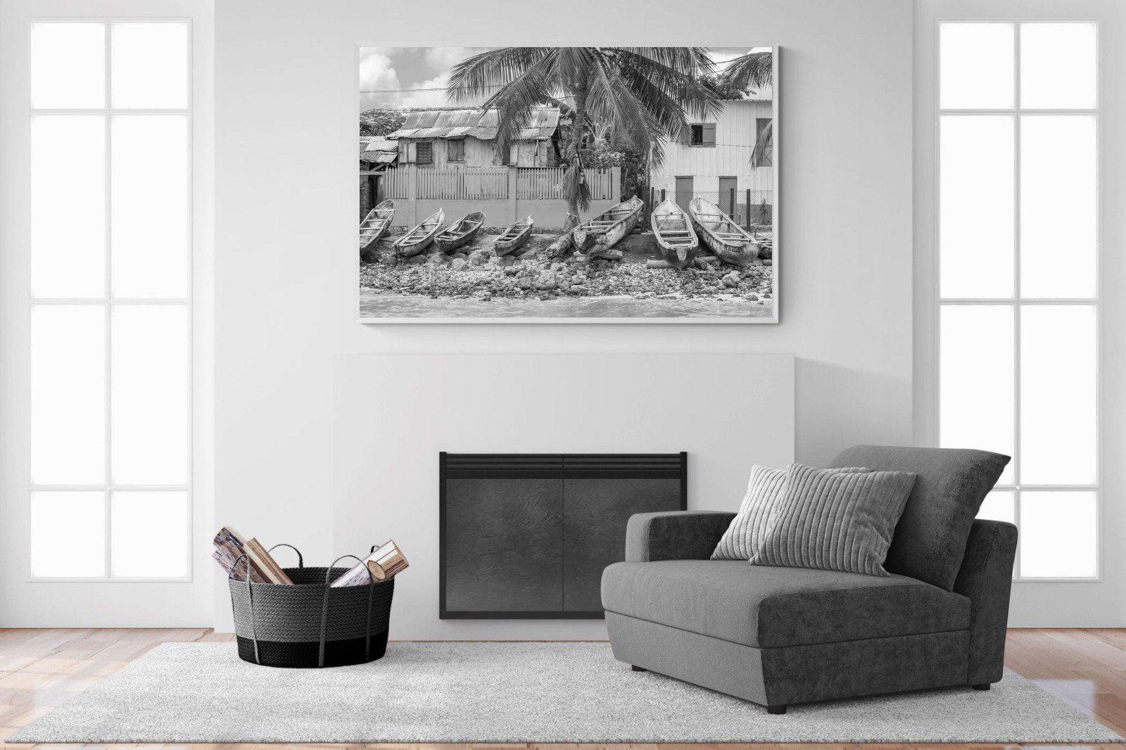 Sao Tome-Wall_Art-150 x 100cm-Mounted Canvas-White-Pixalot