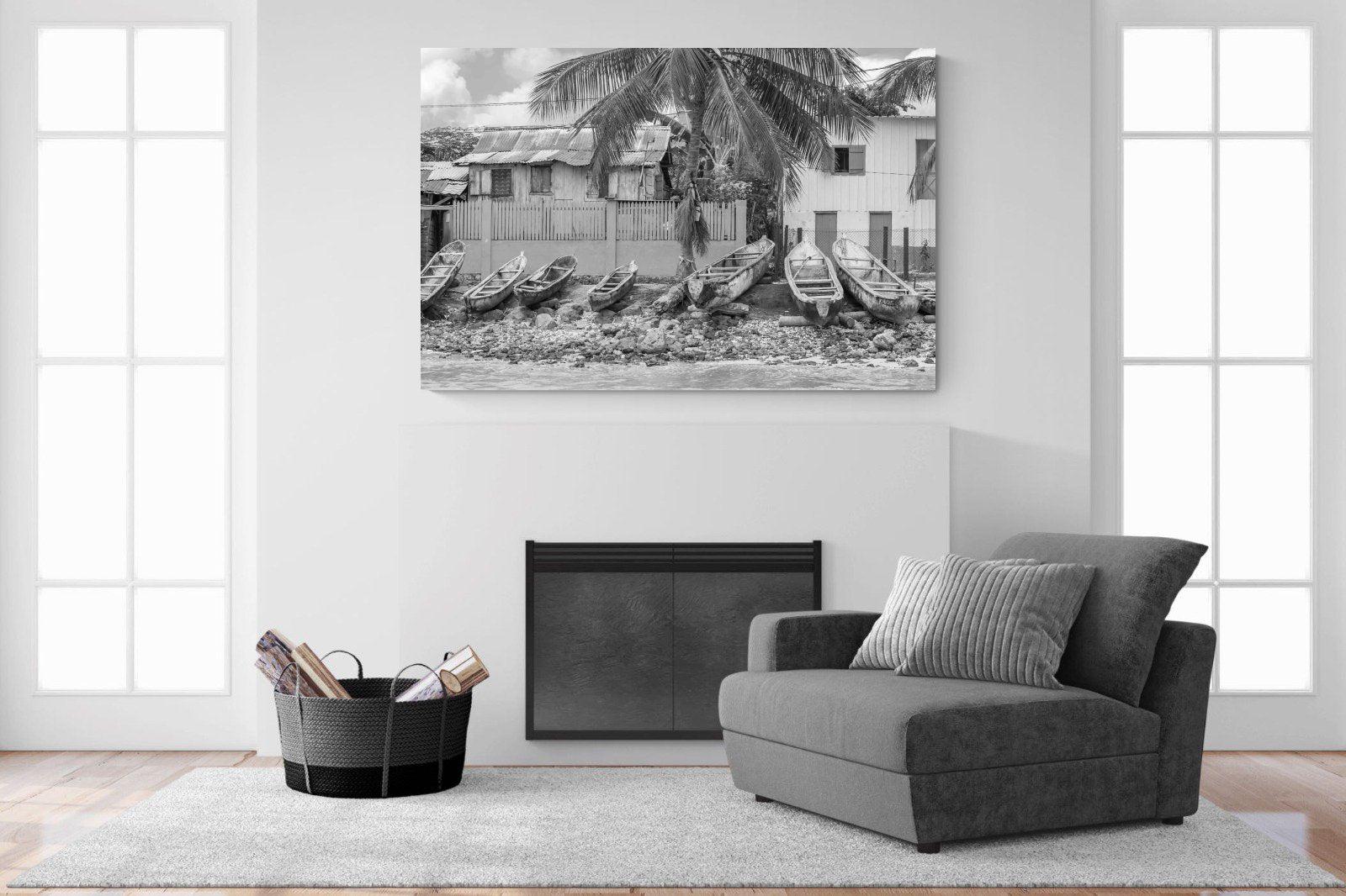 Sao Tome-Wall_Art-150 x 100cm-Mounted Canvas-No Frame-Pixalot