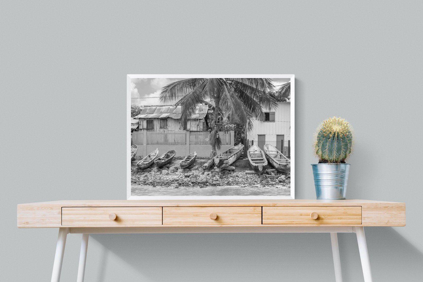 Sao Tome-Wall_Art-80 x 60cm-Mounted Canvas-White-Pixalot