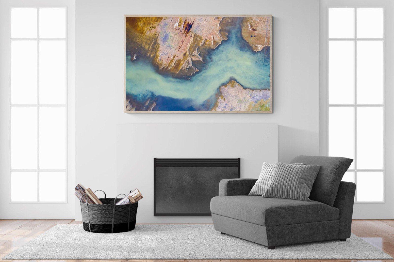 Scraped Earth-Wall_Art-150 x 100cm-Mounted Canvas-Wood-Pixalot