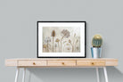 Seed Pods-Wall_Art-80 x 60cm-Framed Print-Black-Pixalot