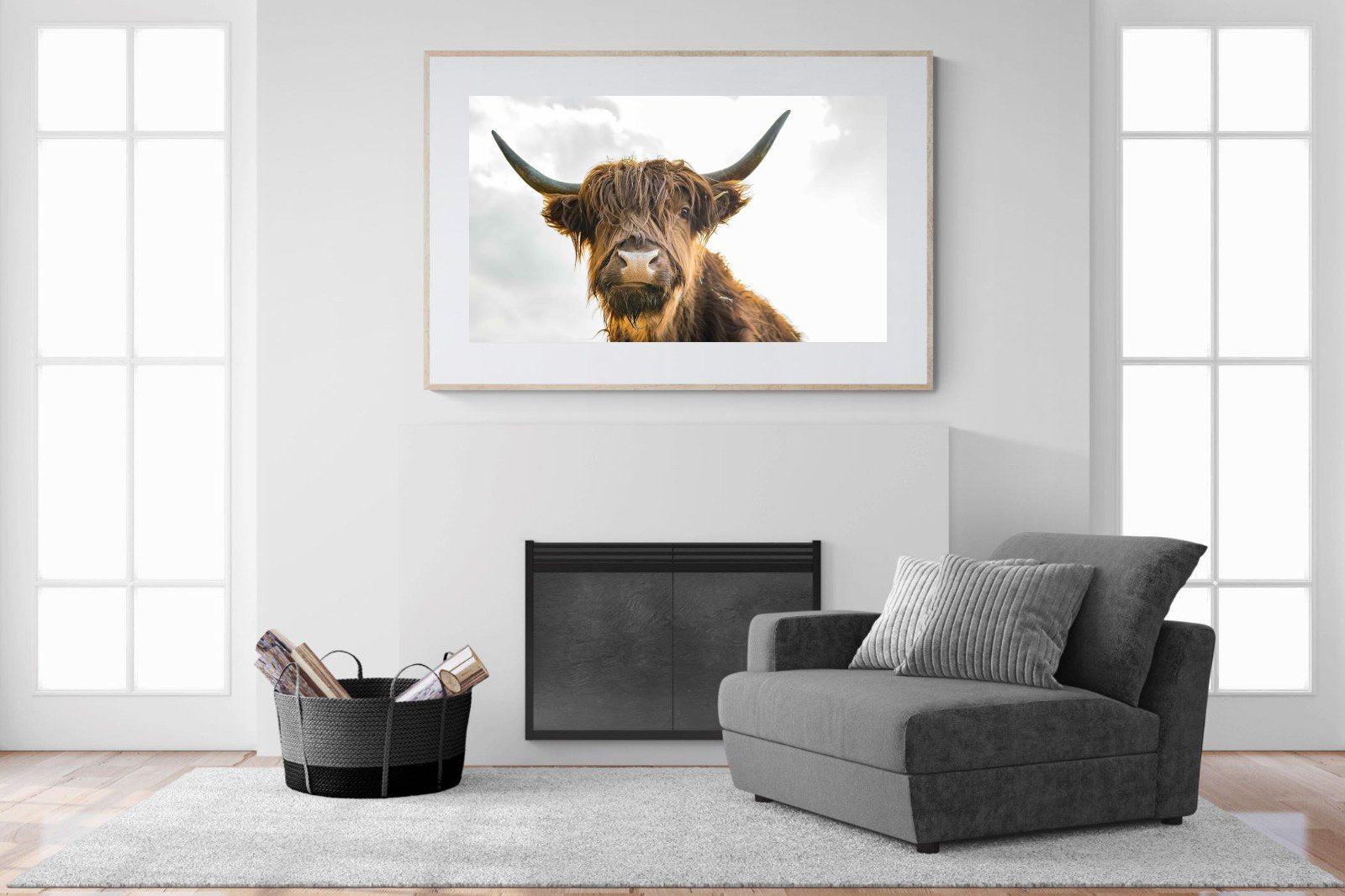 Shaggy-Wall_Art-150 x 100cm-Framed Print-Wood-Pixalot