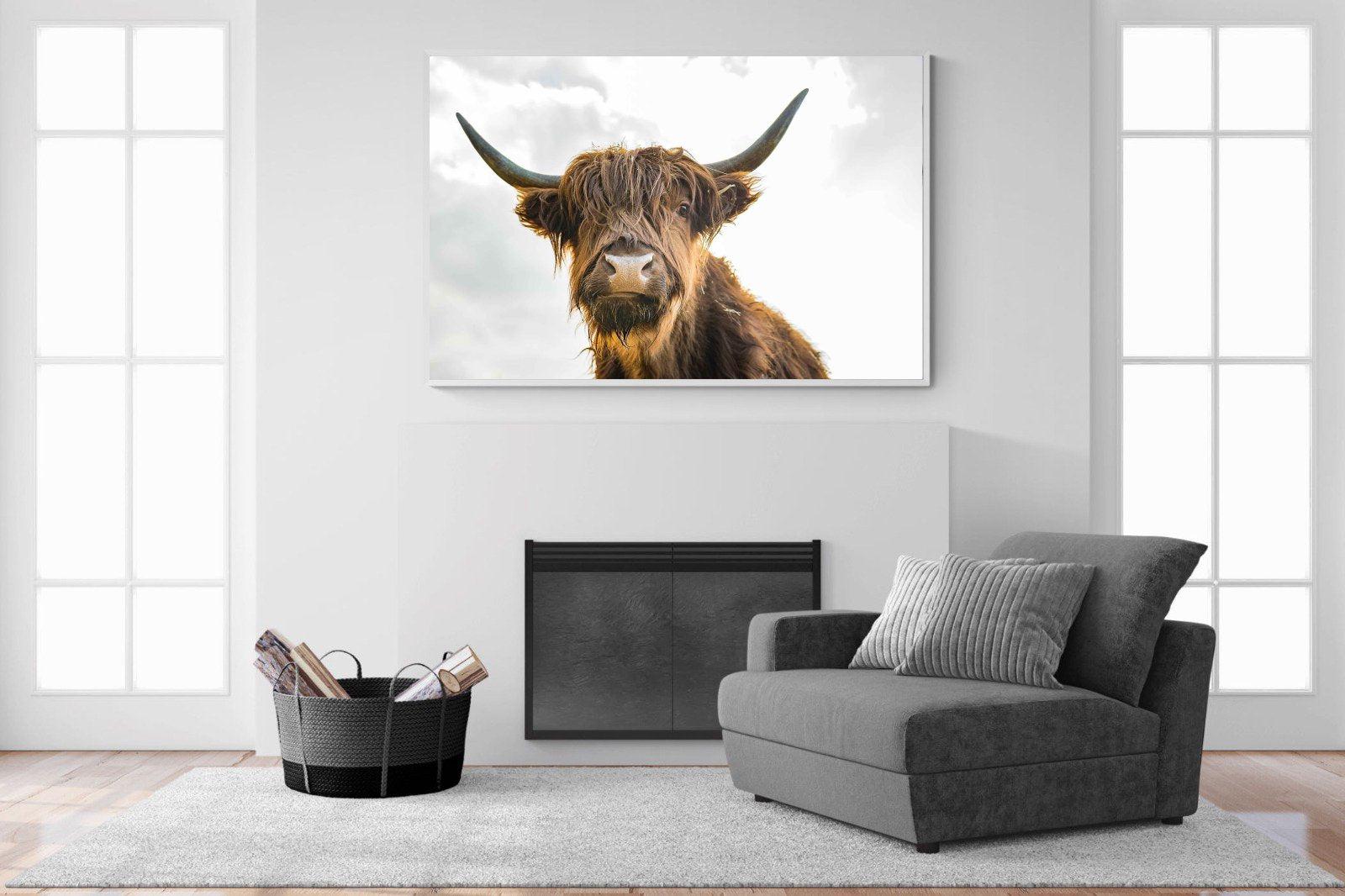 Shaggy-Wall_Art-150 x 100cm-Mounted Canvas-White-Pixalot