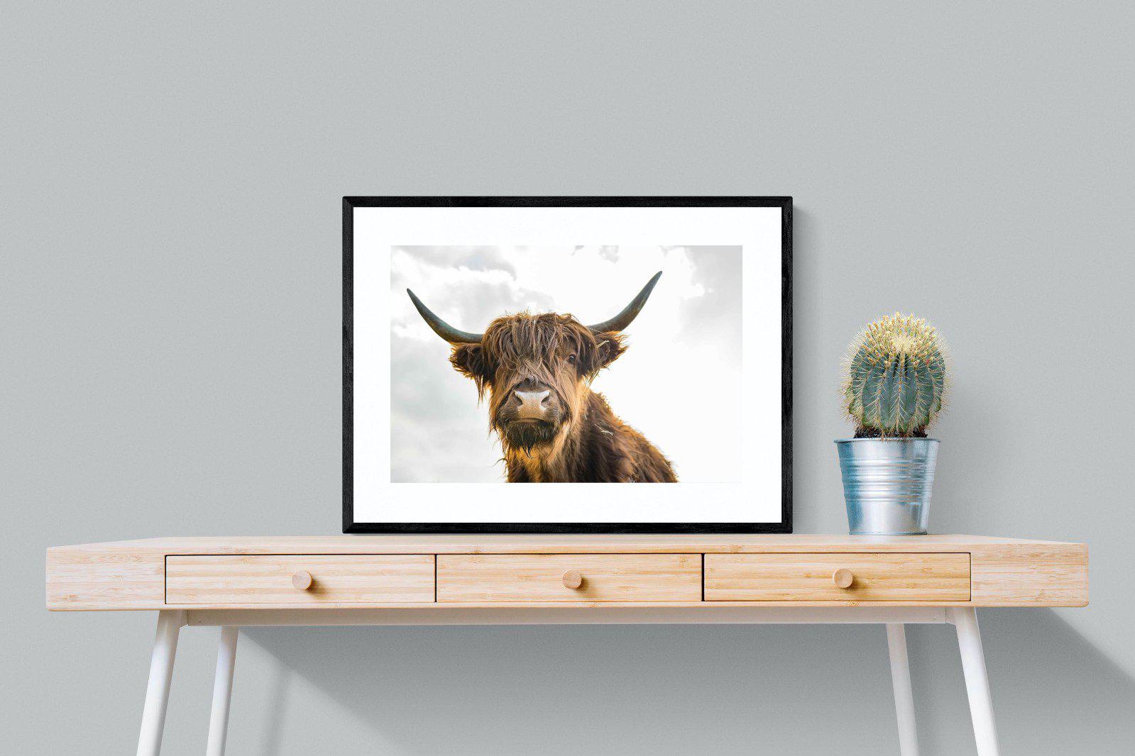 Shaggy-Wall_Art-80 x 60cm-Framed Print-Black-Pixalot