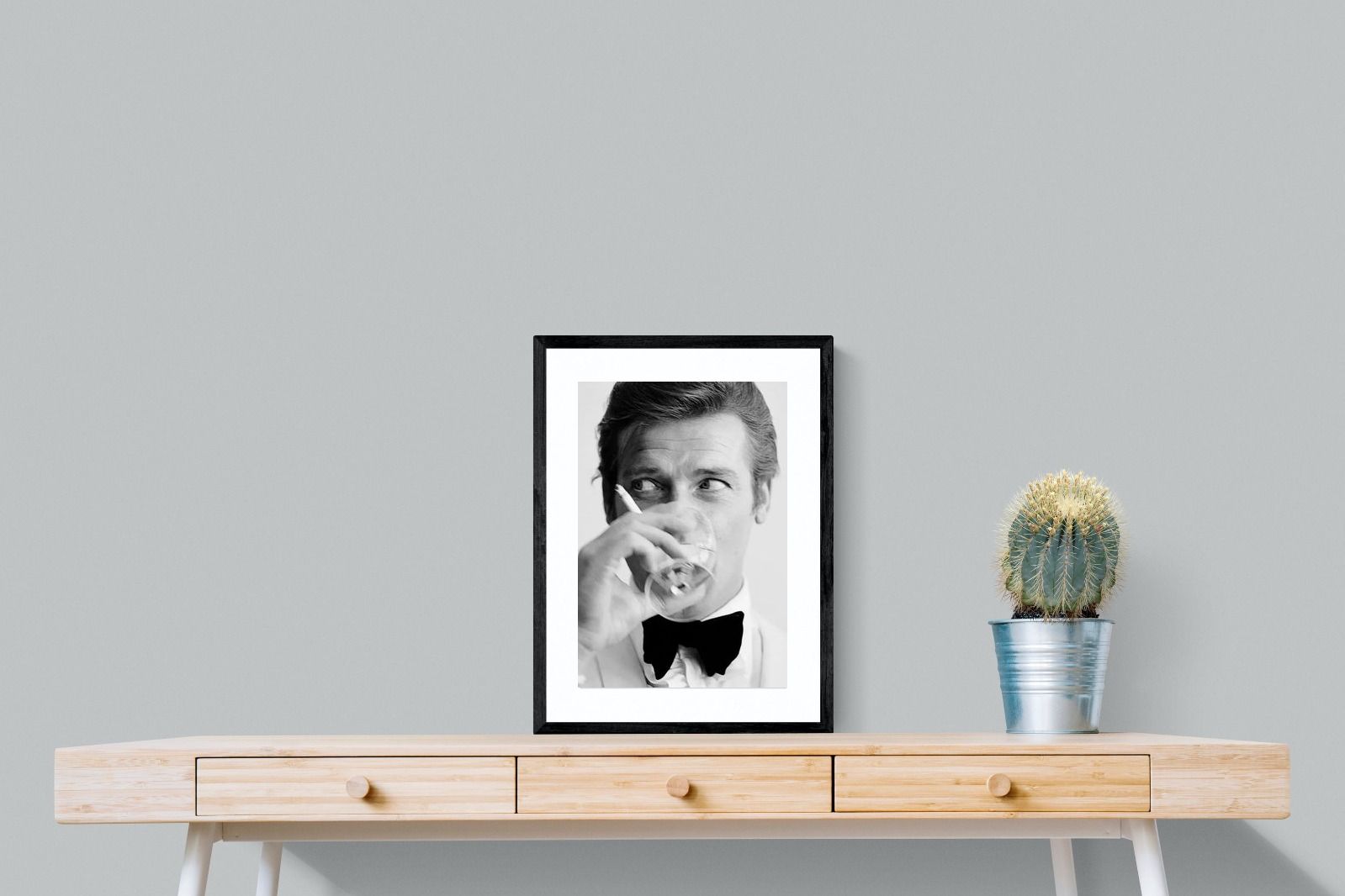 Shaken not Stirred-Wall_Art-45 x 60cm-Framed Print-Black-Pixalot