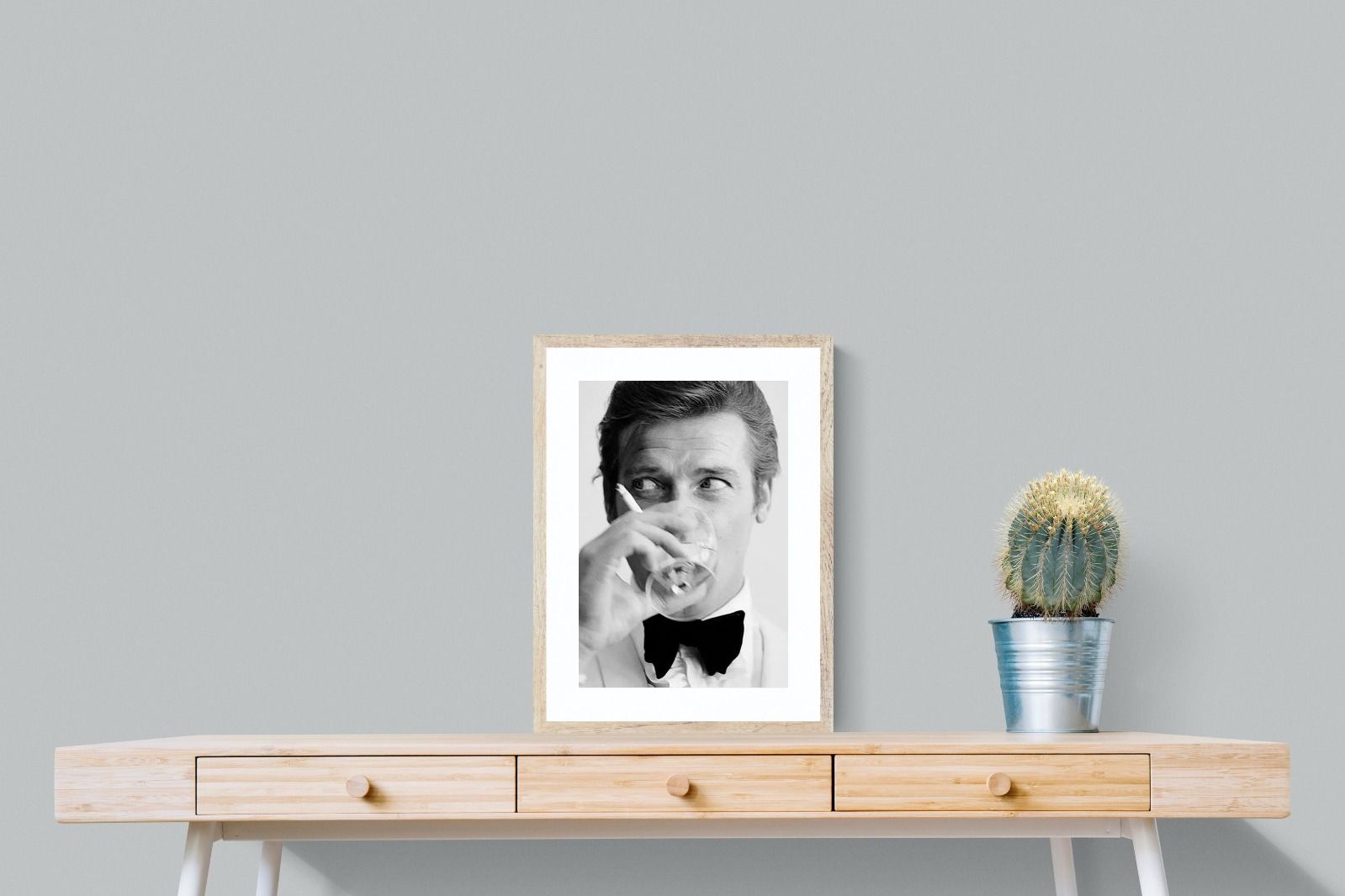 Shaken not Stirred-Wall_Art-45 x 60cm-Framed Print-Wood-Pixalot