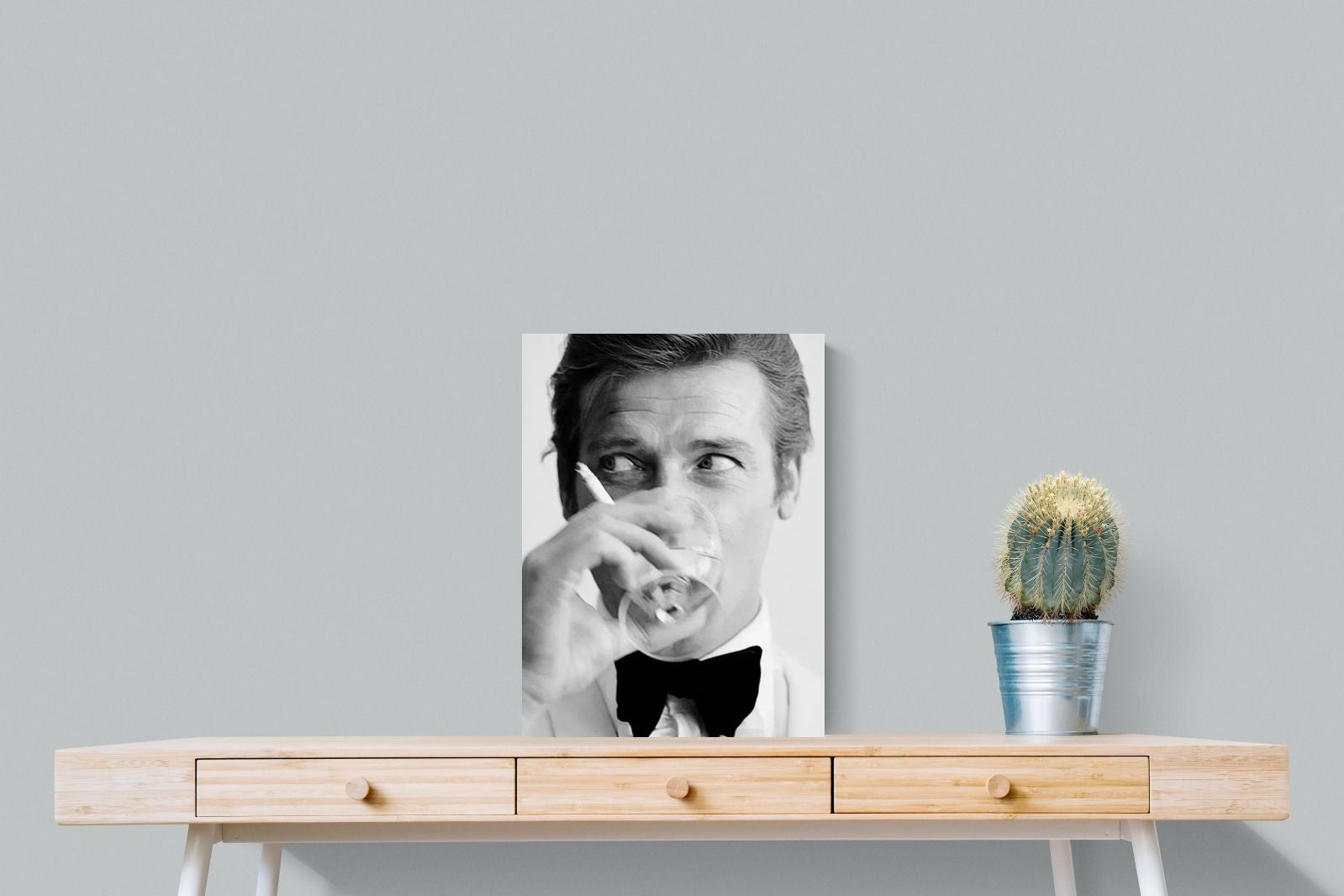 Shaken not Stirred-Wall_Art-45 x 60cm-Mounted Canvas-No Frame-Pixalot