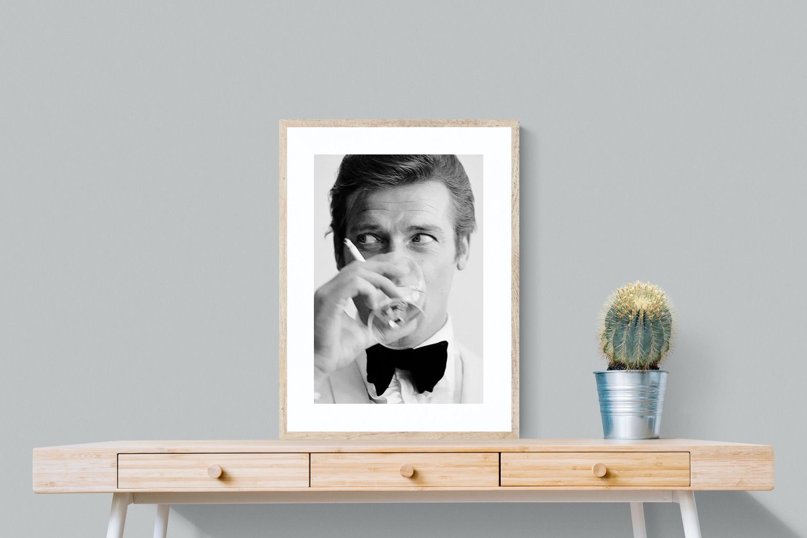 Shaken not Stirred-Wall_Art-60 x 80cm-Framed Print-Wood-Pixalot