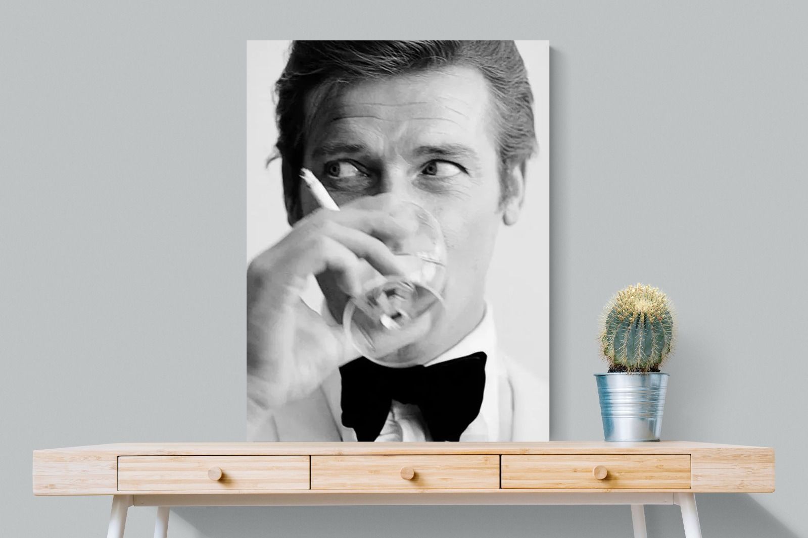 Shaken not Stirred-Wall_Art-75 x 100cm-Mounted Canvas-No Frame-Pixalot