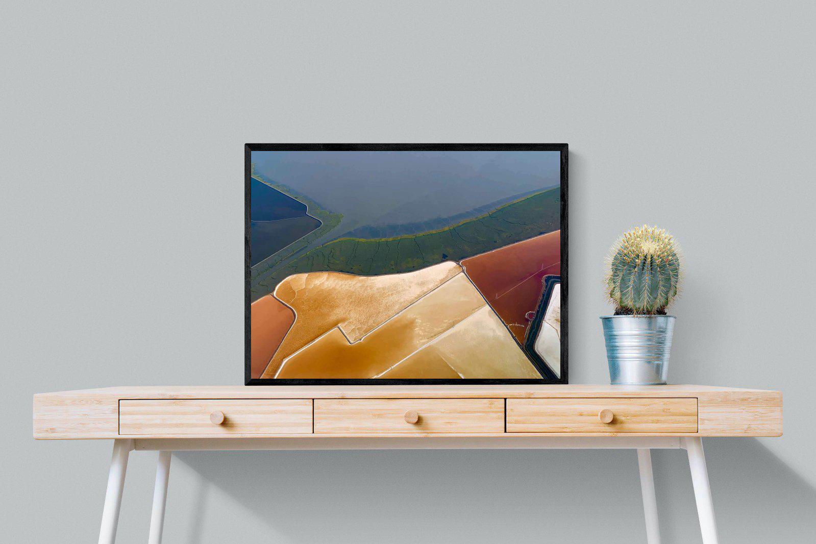 Shapes of Nature-Wall_Art-80 x 60cm-Mounted Canvas-Black-Pixalot