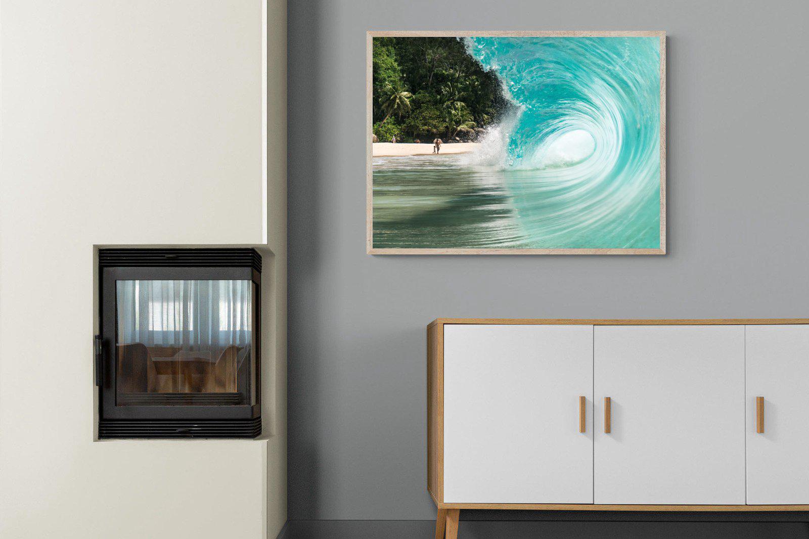 Shorebreak-Wall_Art-100 x 75cm-Mounted Canvas-Wood-Pixalot