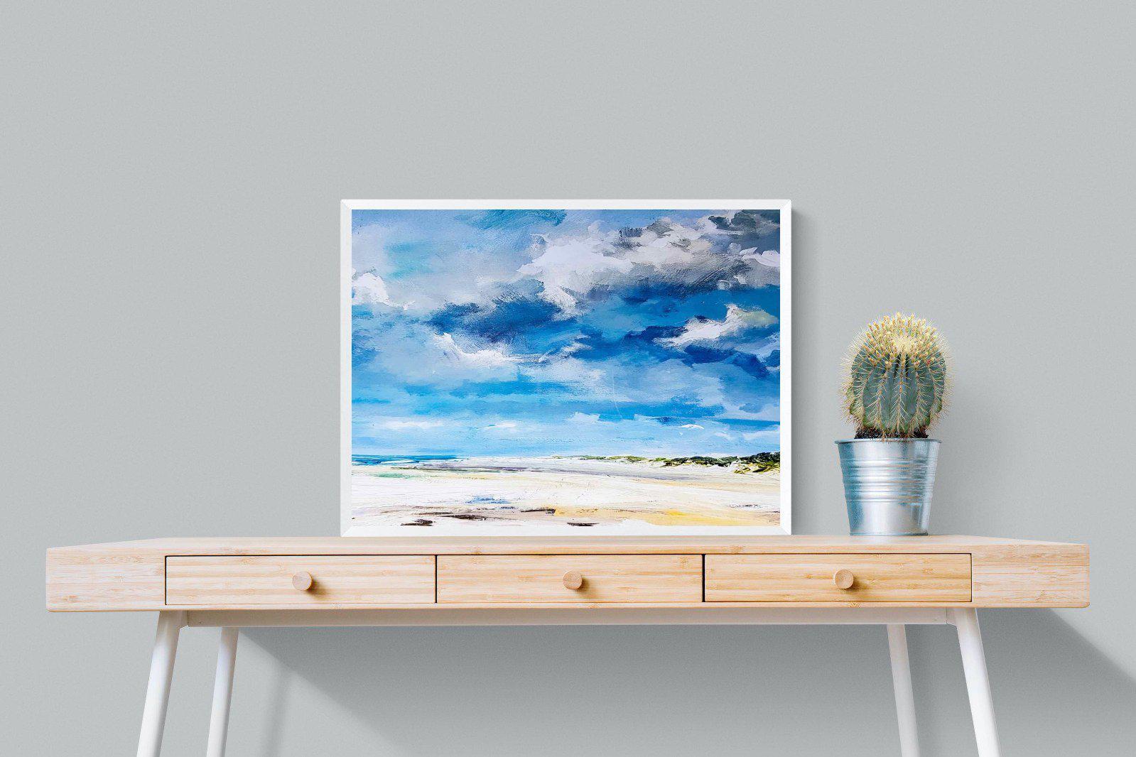 Shoreline-Wall_Art-80 x 60cm-Mounted Canvas-White-Pixalot