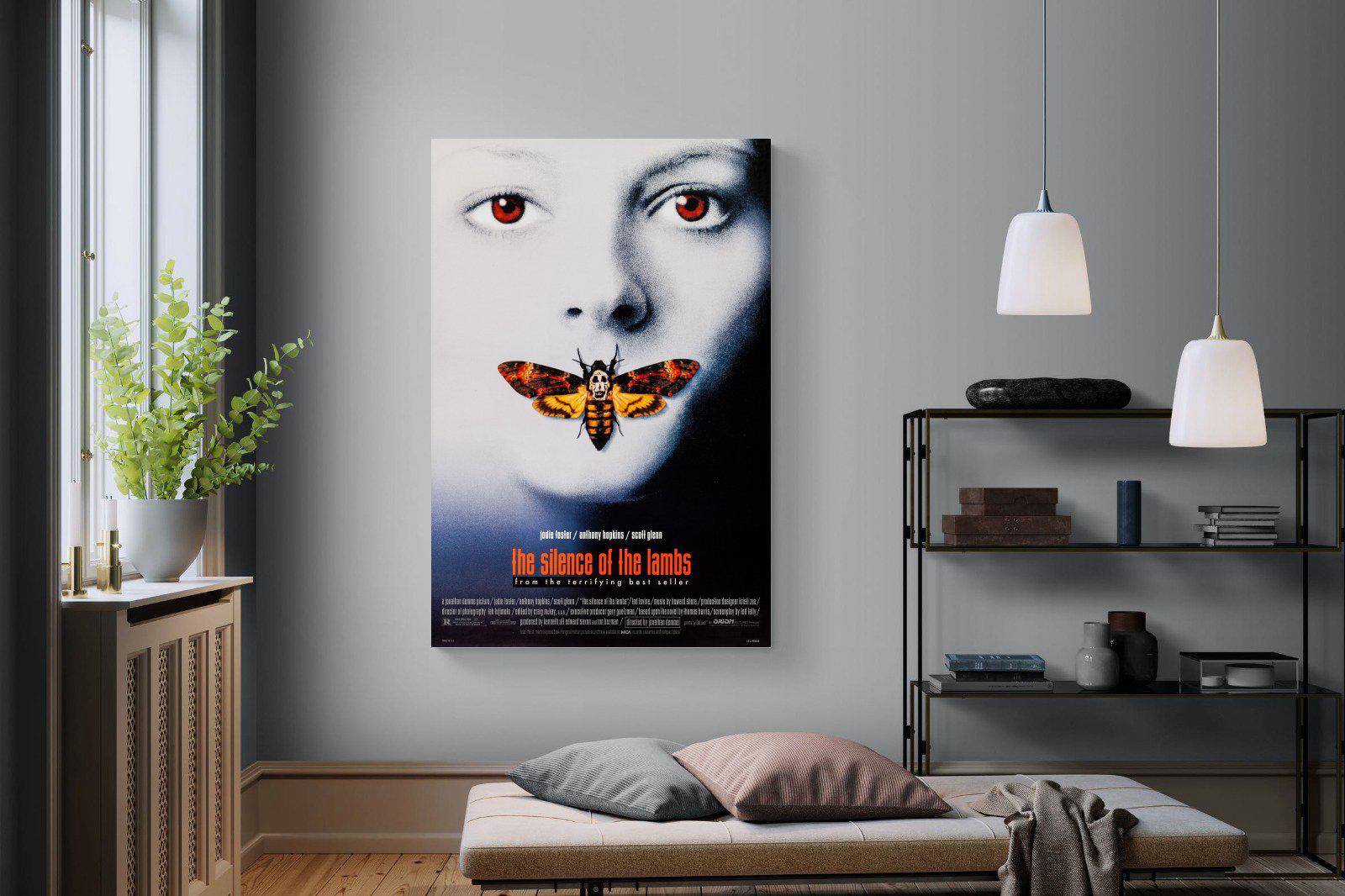 Silence of the Lambs-Wall_Art-120 x 180cm-Mounted Canvas-No Frame-Pixalot