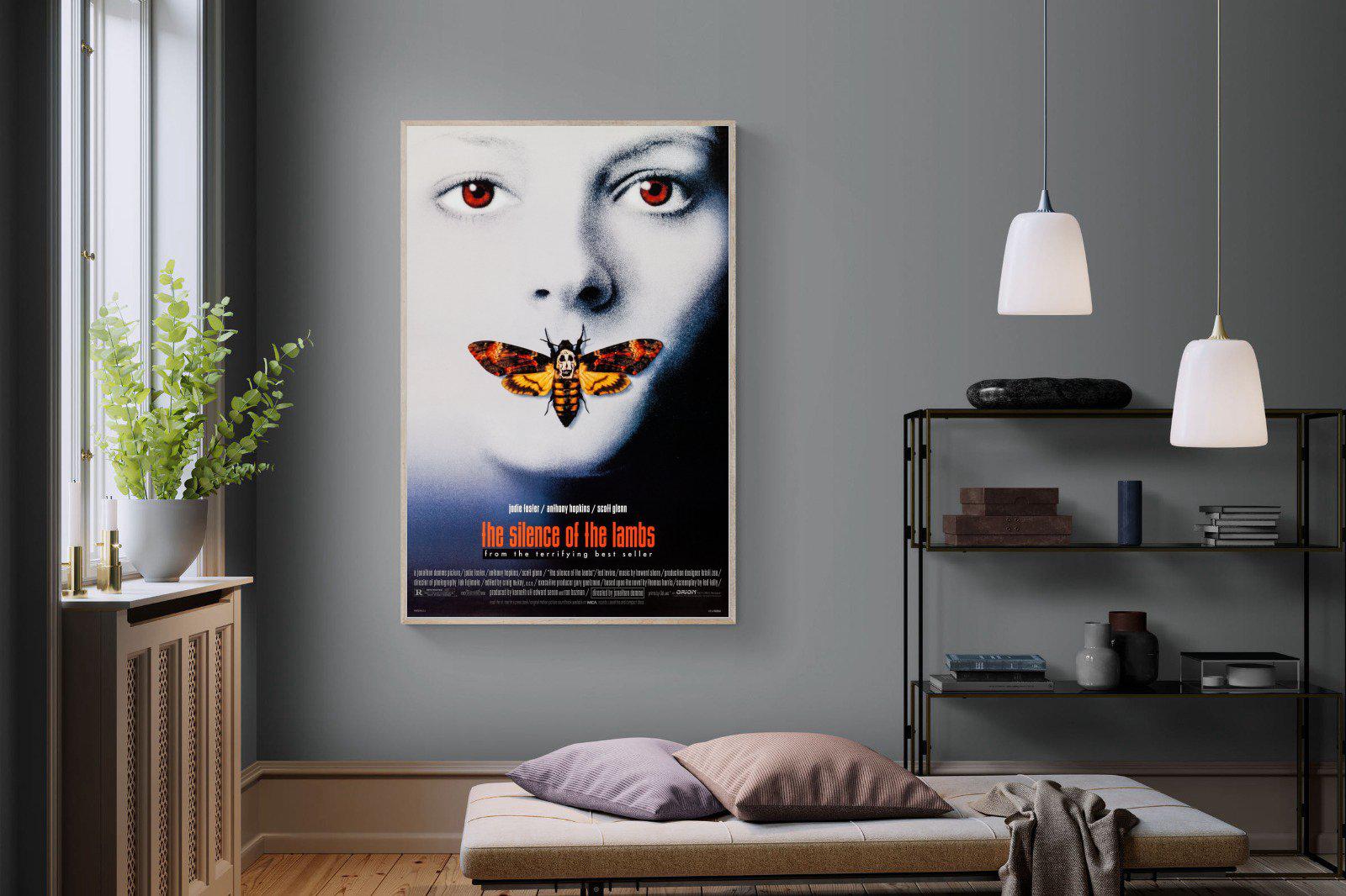 Silence of the Lambs-Wall_Art-120 x 180cm-Mounted Canvas-Wood-Pixalot