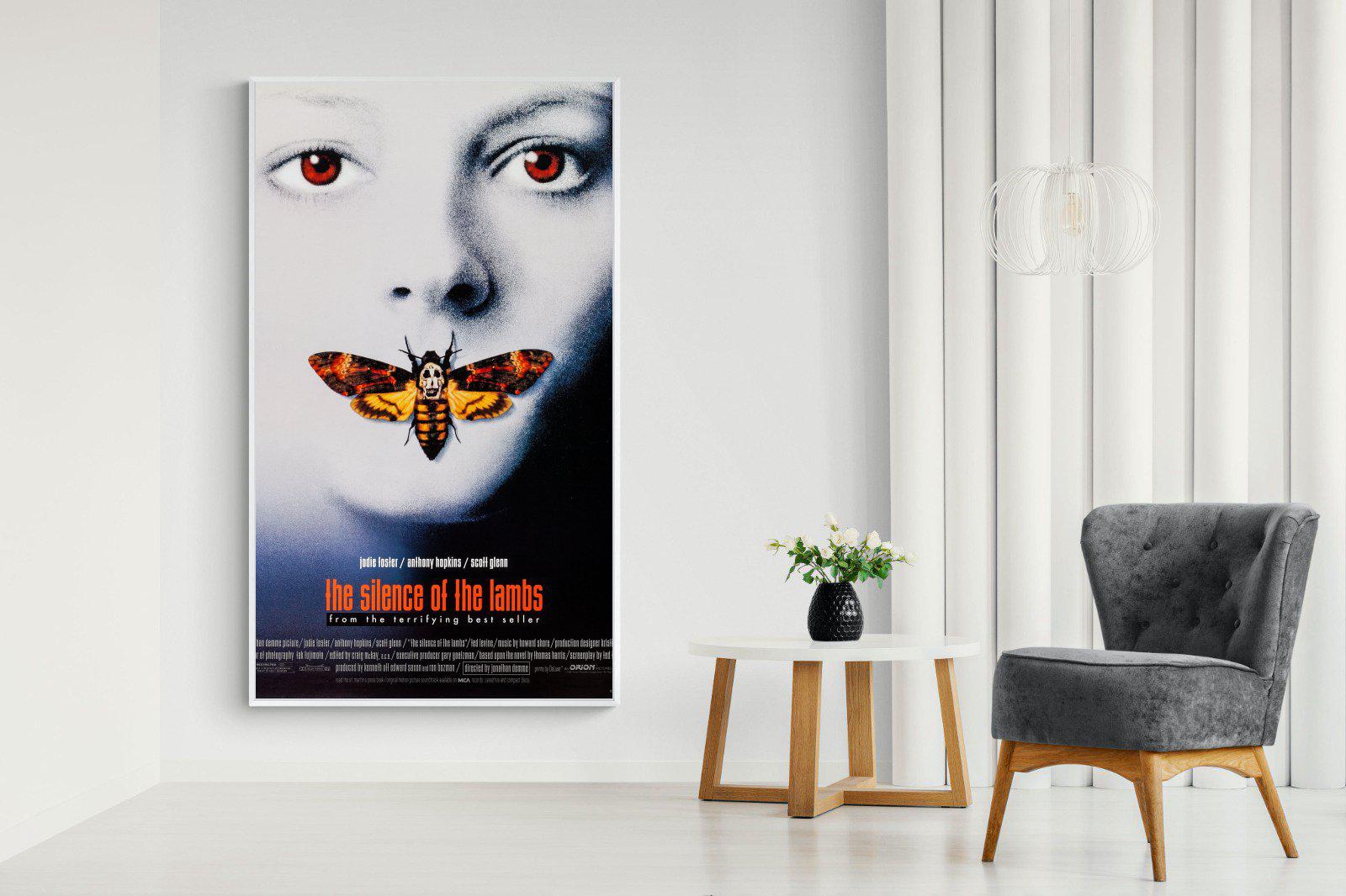 Silence of the Lambs-Wall_Art-130 x 220cm-Mounted Canvas-White-Pixalot