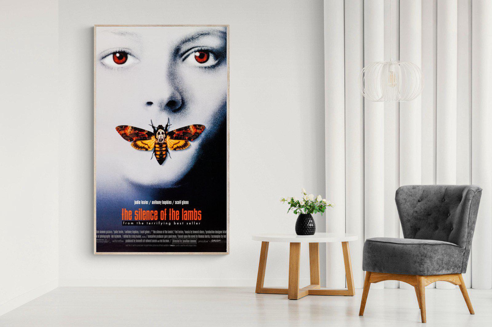 Silence of the Lambs-Wall_Art-130 x 220cm-Mounted Canvas-Wood-Pixalot