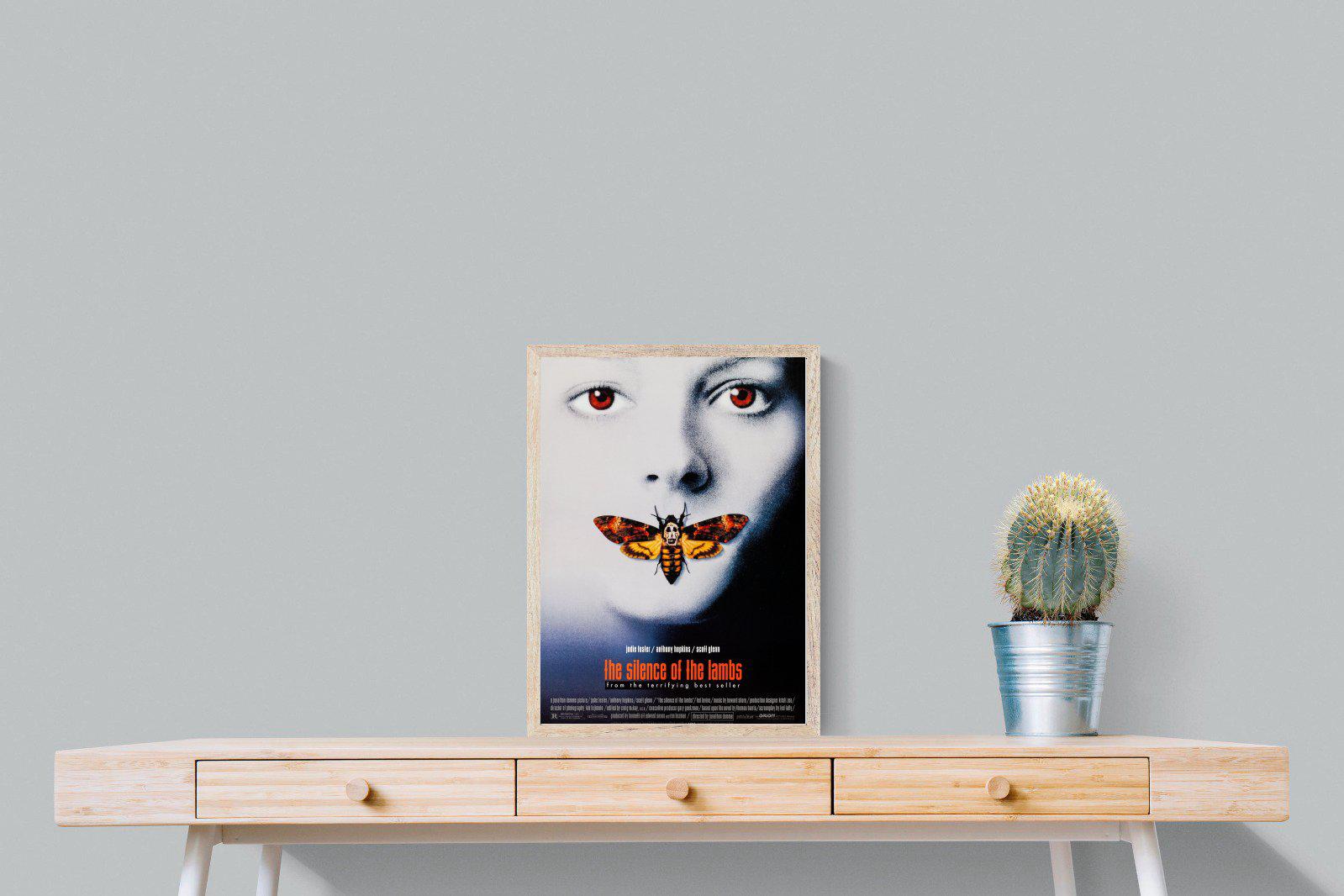 Silence of the Lambs-Wall_Art-45 x 60cm-Mounted Canvas-Wood-Pixalot