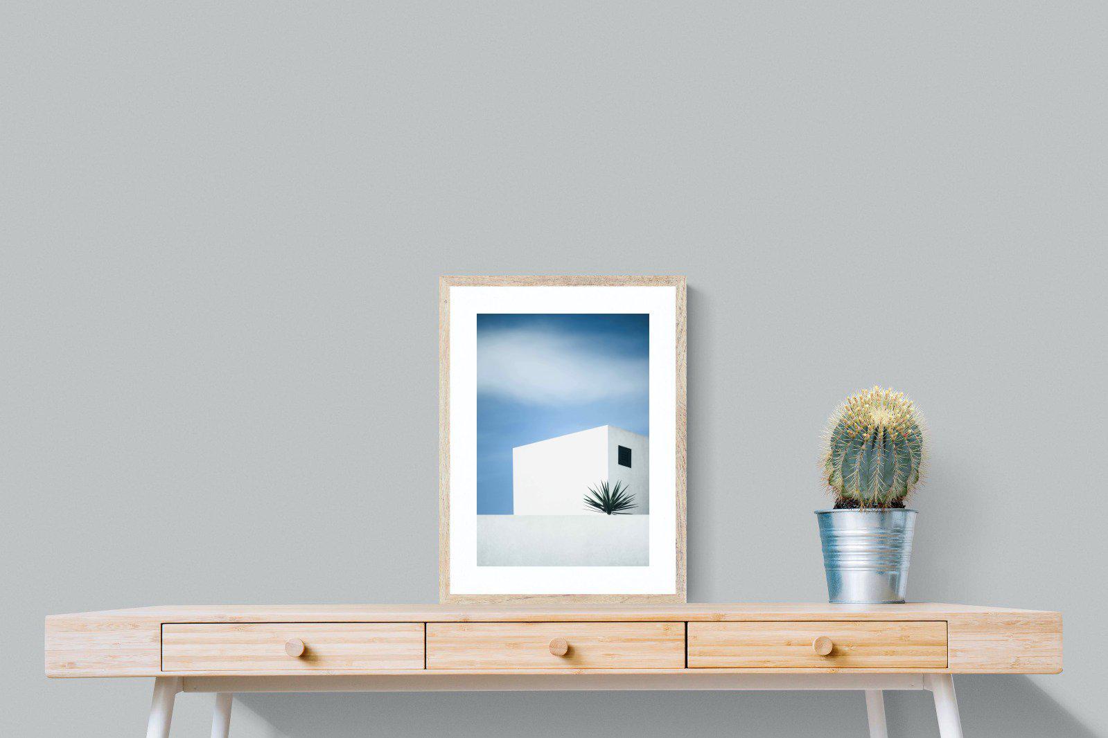 Simple Lines-Wall_Art-45 x 60cm-Framed Print-Wood-Pixalot